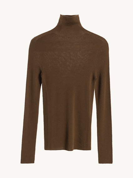 Side-seam turtleneck base layer sweater - Image 2