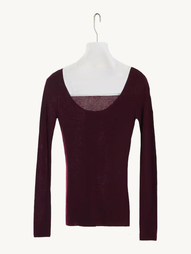French Scoop Neck Base Layer