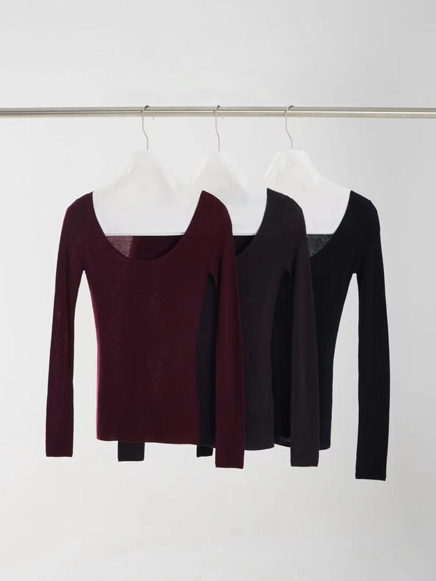 French Scoop Neck Base Layer - Image 2