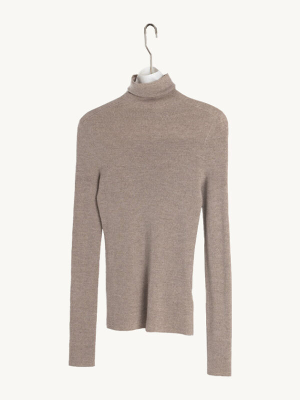 Classic Turtleneck Knit Base Layer