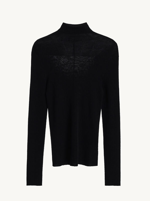 Seamless Collection Turtleneck Wool Base Layer